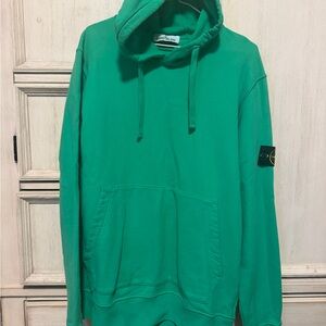 Stone Island Vibrant Green Hoodie